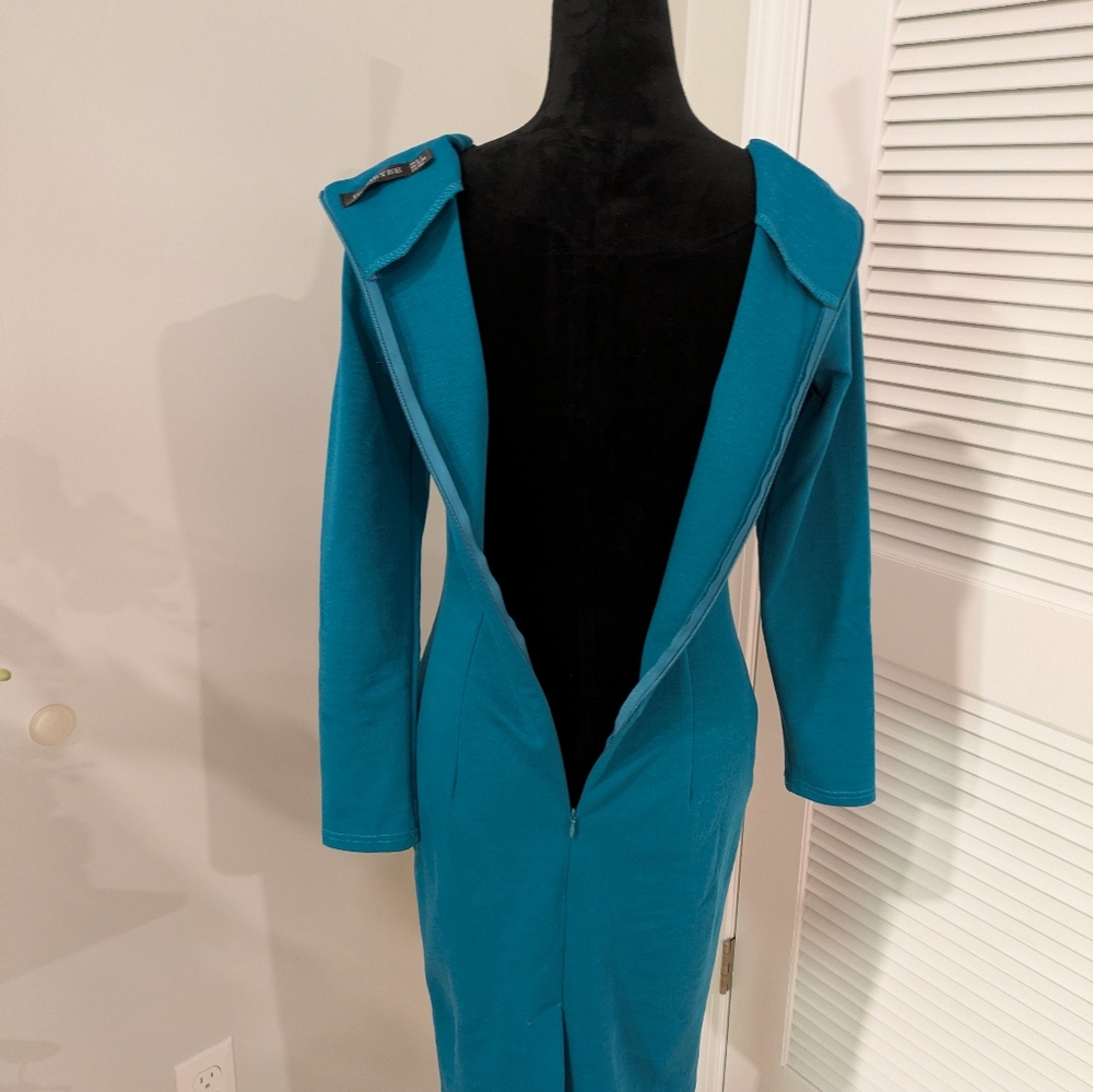 Homeyee Dress Size 6 Green - Picture 3 of 3